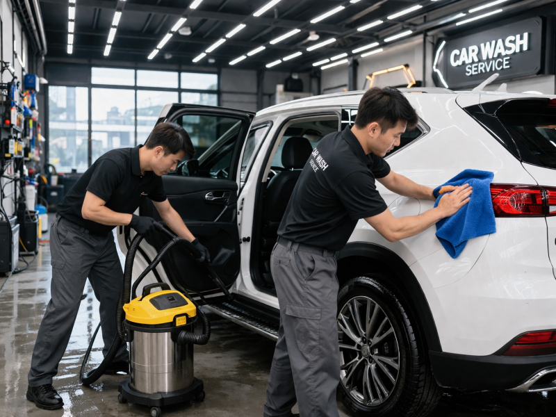 Rửa xe không chạm – Xu hướng bùng nổ trong ngành chăm sóc xe hiện đại 3 Chăm sóc xe ô tô