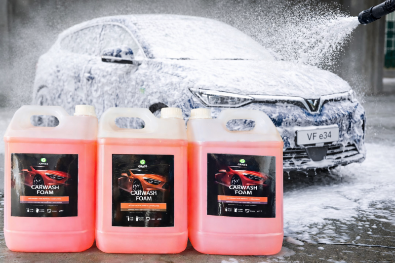 2 Dòng Nước Rửa Xe Điện Tại Đà Nẵng 2 dung dich rua xe dien Tearu Da Nang